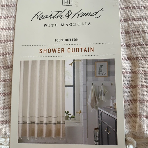 Hearth & Hand shower curtain